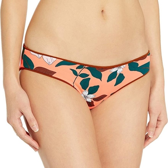 New Maaji sublime reversible coconut floral brown bikini bottom 2874 - Picture 2 of 13